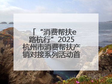 “消费帮扶e 路杭行”2025杭州市消费帮扶产销对接系列活动首场活动圆满收官