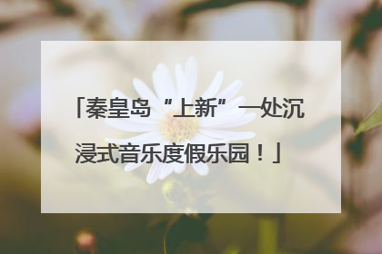 秦皇岛“上新”一处沉浸式音乐度假乐园！