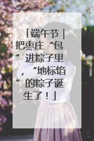 端午节｜把枣庄“包”进粽子里，“地标馅”的粽子诞生了！
