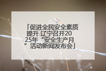 促进全民安全素质提升 辽宁召开2025年“安全生产月”活动新闻发布会