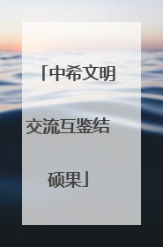 中希文明交流互鉴结硕果