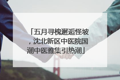 五月寻槐邂逅怪坡，沈北新区中医院国潮中医雅集引热潮