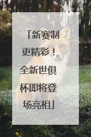 新赛制更精彩！全新世俱杯即将登场亮相
