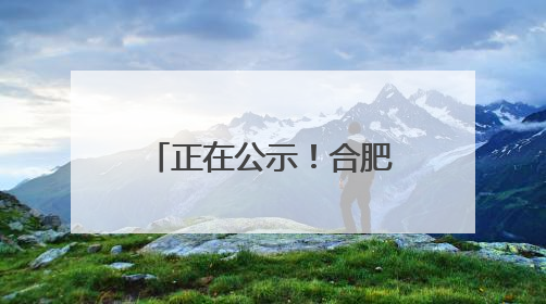 正在公示！合肥市2027年前实现2000年底前建成的城镇老旧小区“应改尽改”