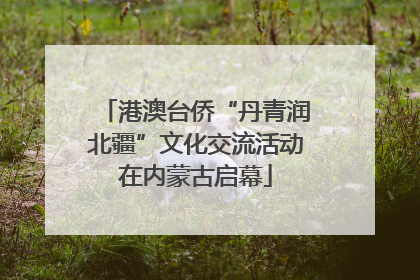 港澳台侨“丹青润北疆”文化交流活动在内蒙古启幕