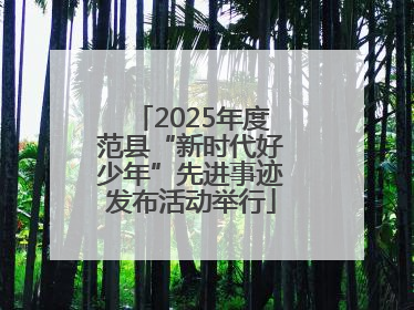 2025年度范县“新时代好少年”先进事迹发布活动举行