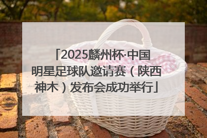 2025麟州杯·中国明星足球队邀请赛（陕西神木）发布会成功举行